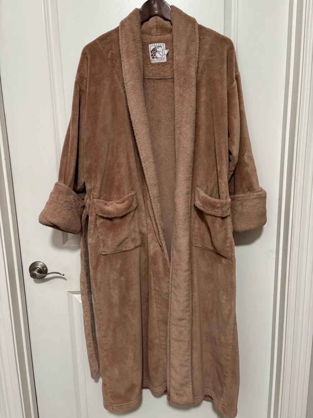 Giraffe at Home by Little Giraffe Chenille Robe size 1 Medium/Large - Picture 2 of 7
